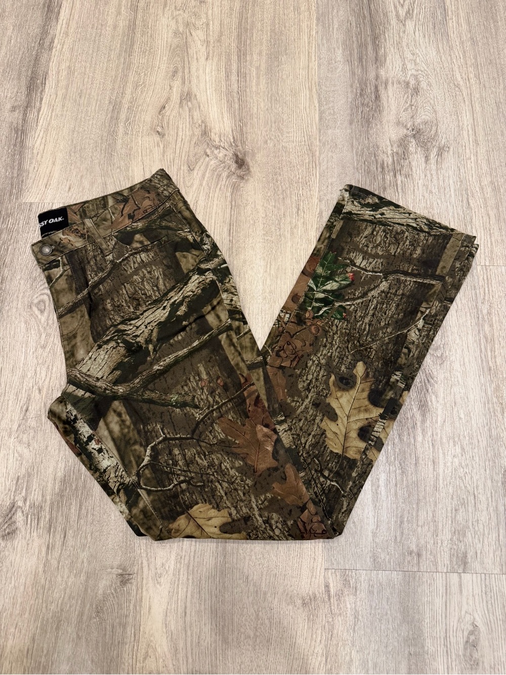Mossy Oak Camo Bootcut Pants Size 6 NWOT Y2K Hunting